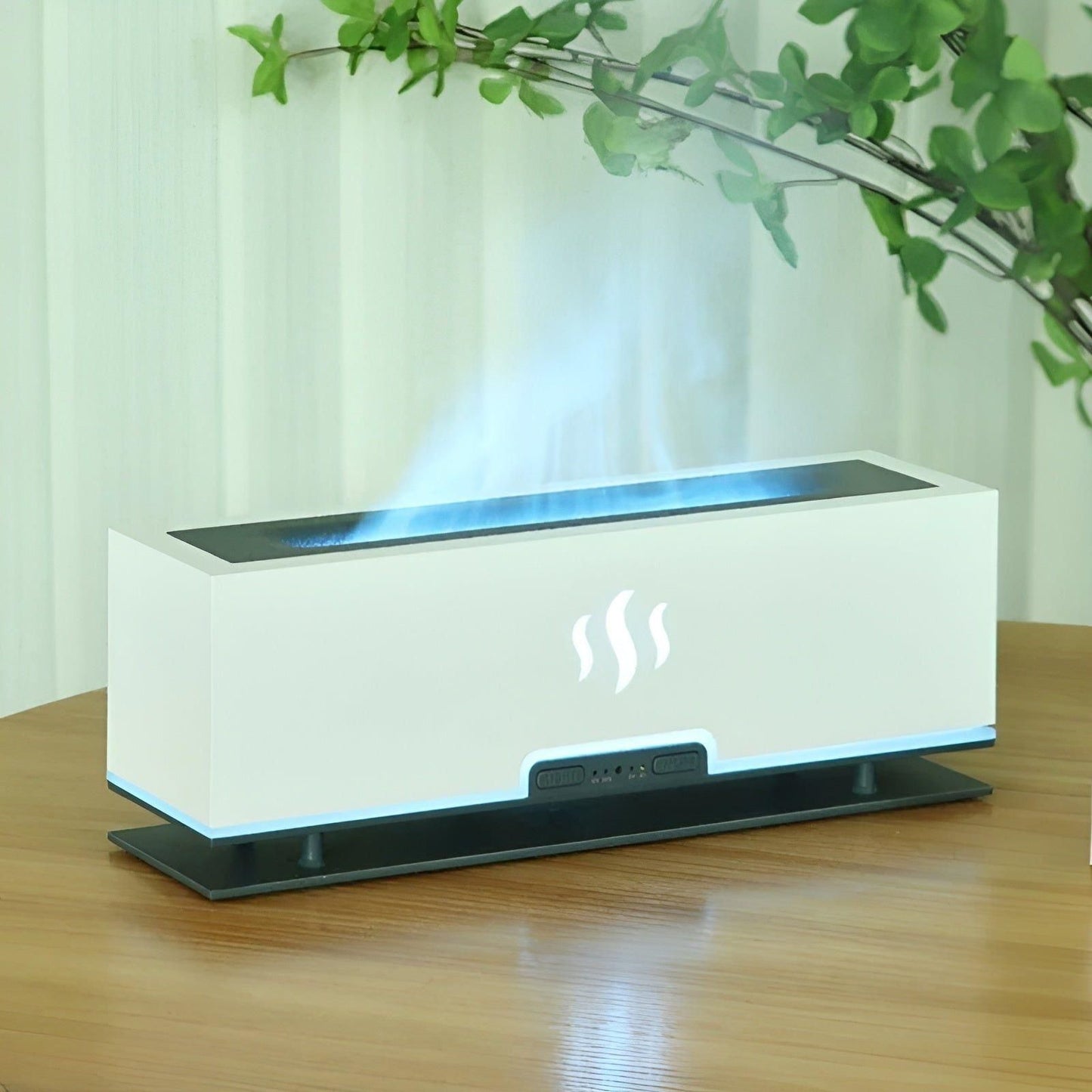 Humidificateur Compact avec Éclairage Ambiance et Arôme - BlxckFR