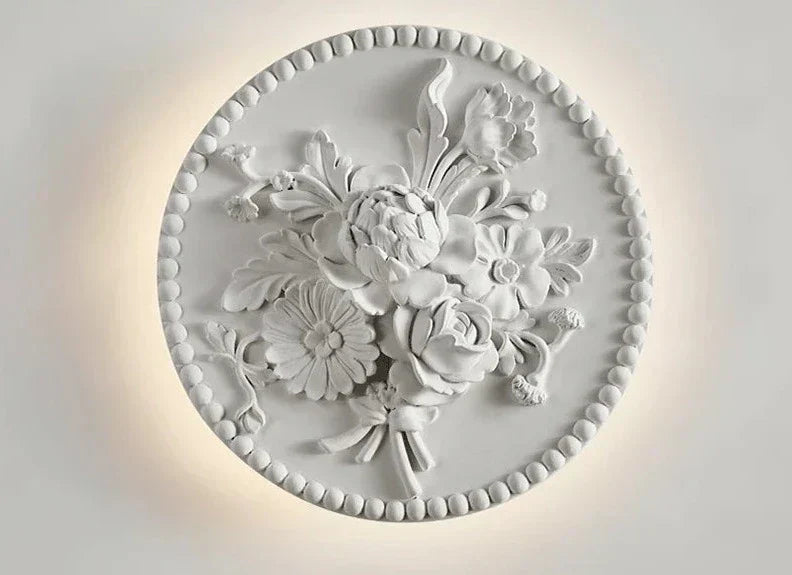 Lampe Murale Rétro Circulaire Élégante