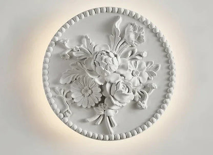 Lampe Murale Rétro Circulaire Élégante