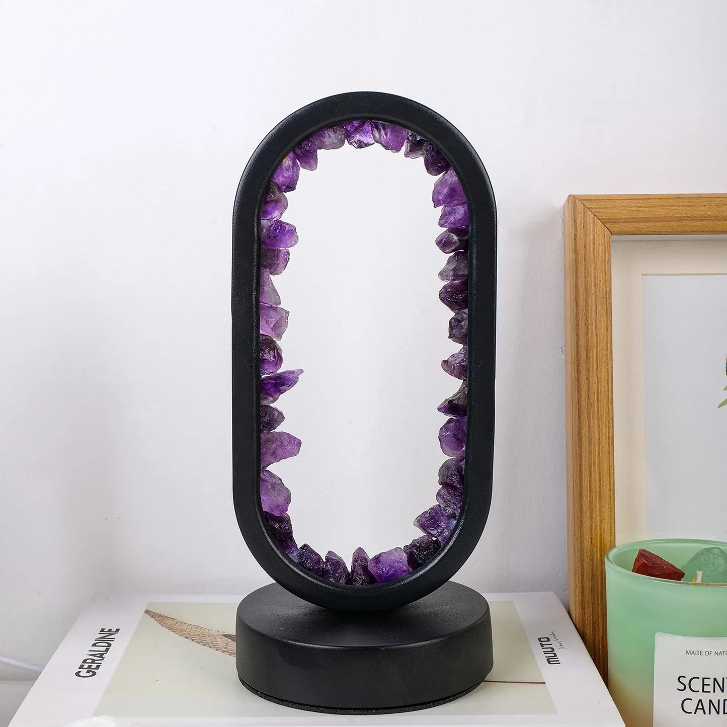 Lampe Apaisante en Améthyste Naturelle