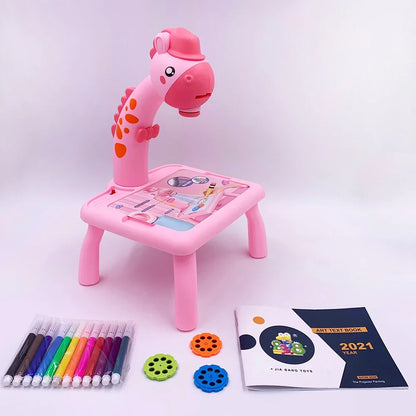 Table à dessin Enfant avec projecteur intégré et surface lisse
