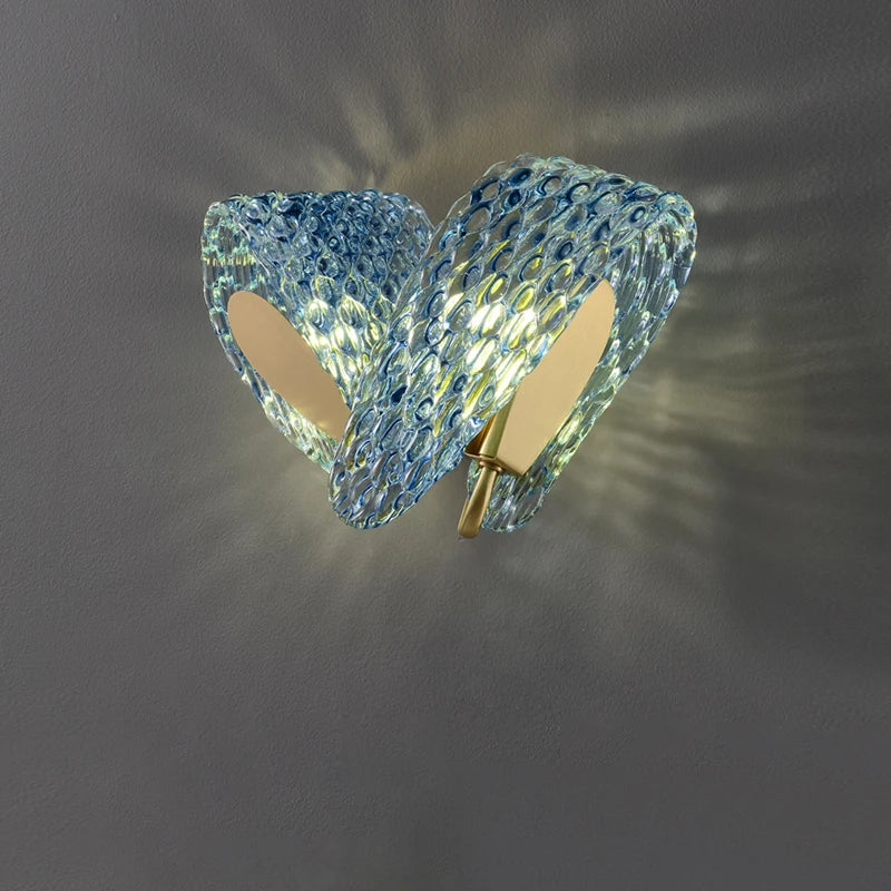 Lampe Murale Élégante en Verre Transparent | Éclairage Moderne et Éco-énergétique
