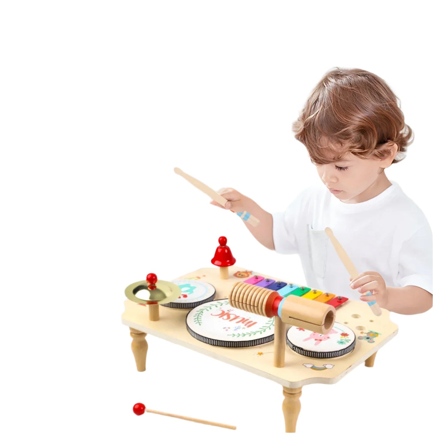 Jeu de Percussions En Bois pour Enfants - BlxckFR