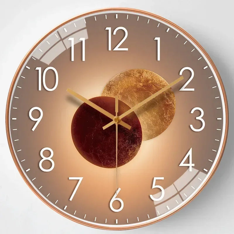 Horloge Murale Discrète - Design Raffiné et Moderne