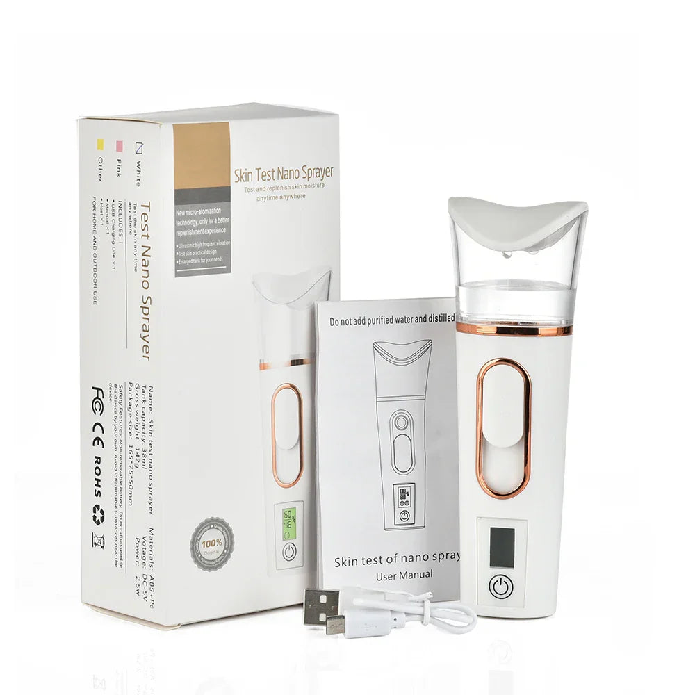 Vaporisateur Facial Compact pour Peau Hydratée