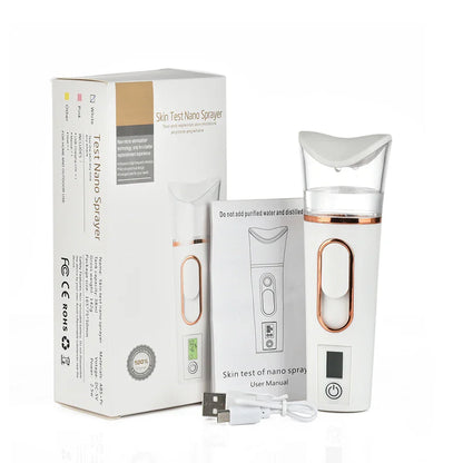 Vaporisateur Facial Compact pour Peau Hydratée
