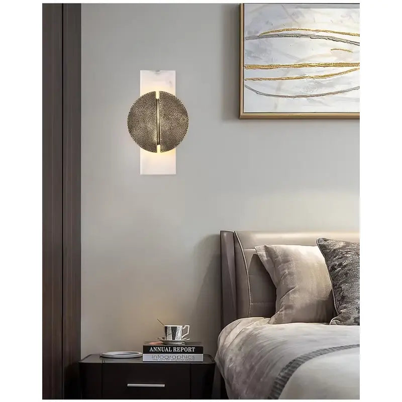 Lampe Murale Marbre Design Élégant