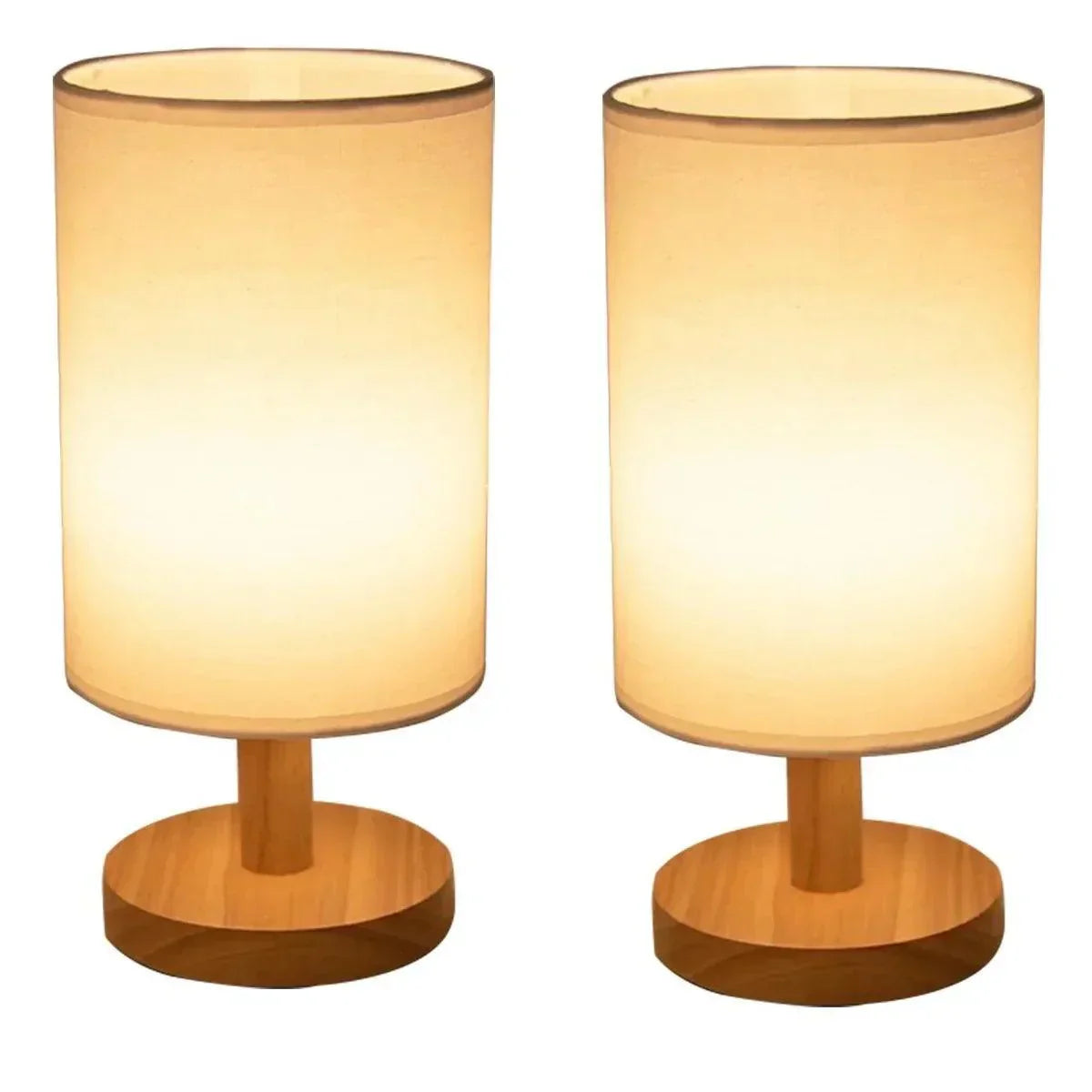 Lampe Bois Naturel Élégante | Éclairage LED Doux et Chaleureux