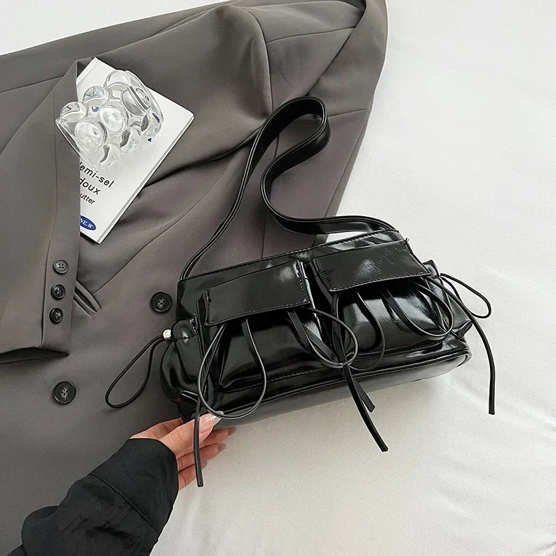 Sac à Bandoulière Chic avec Nœud