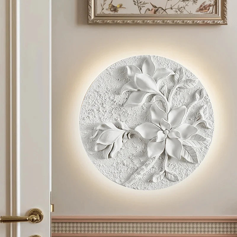 Lampe Murale Rétro Circulaire Élégante