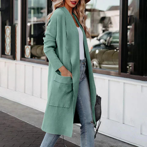 Manteau Femme Élégant Taille Longue - BlxckFR