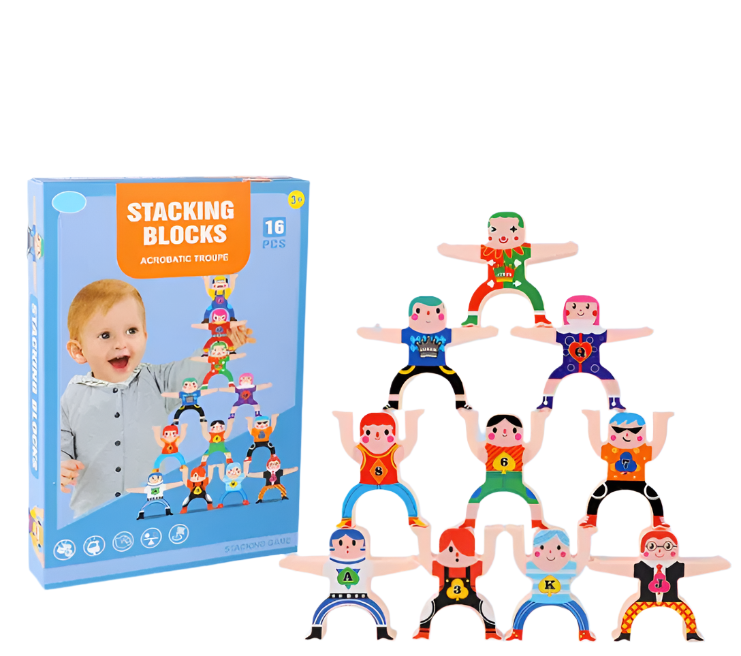 Jeu d'Équilibre Bois Enfants Amusant - BlxckFR