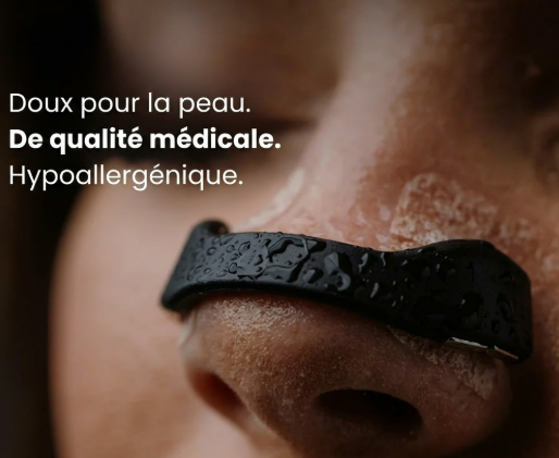 Bandelettes Nasales Unisexe Adhésives Confort Respiratoire Nuit Sport