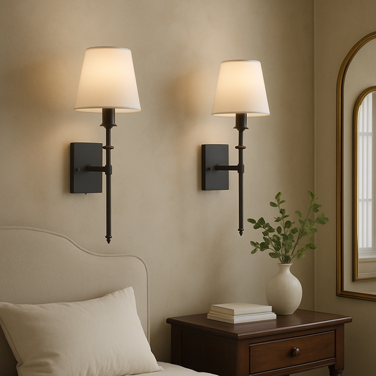 Lampes Murales Élégantes 2 Pièces pour Intérieur Moderne - Foivo