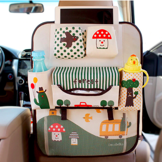Organisateur de Siège Auto Enfant | Rangez Votre Voiture en Voyage