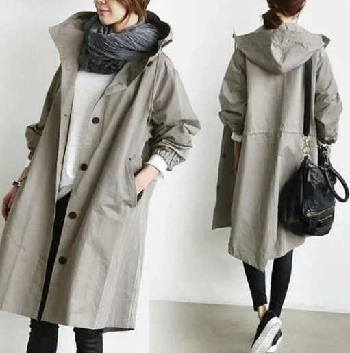 Veste longue élégante et féminine hiver - BlxckFR