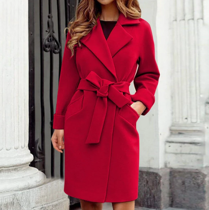 Manteau épais ajusté Marine Fraîcheur Océane - BlxckFR