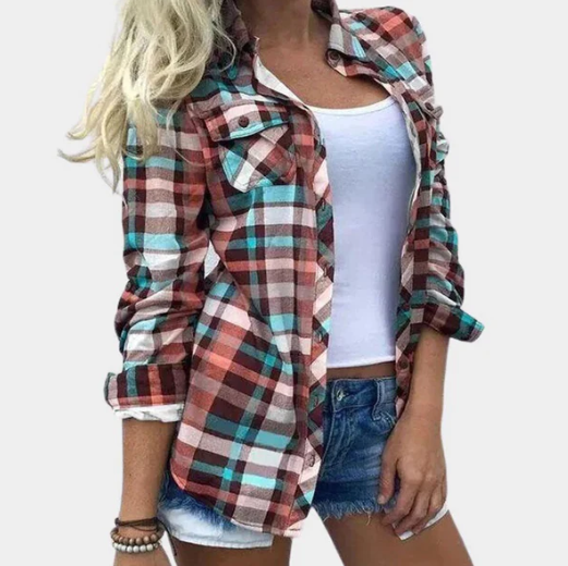 Chemise à carreaux décontractée Lucia - BlxckFR