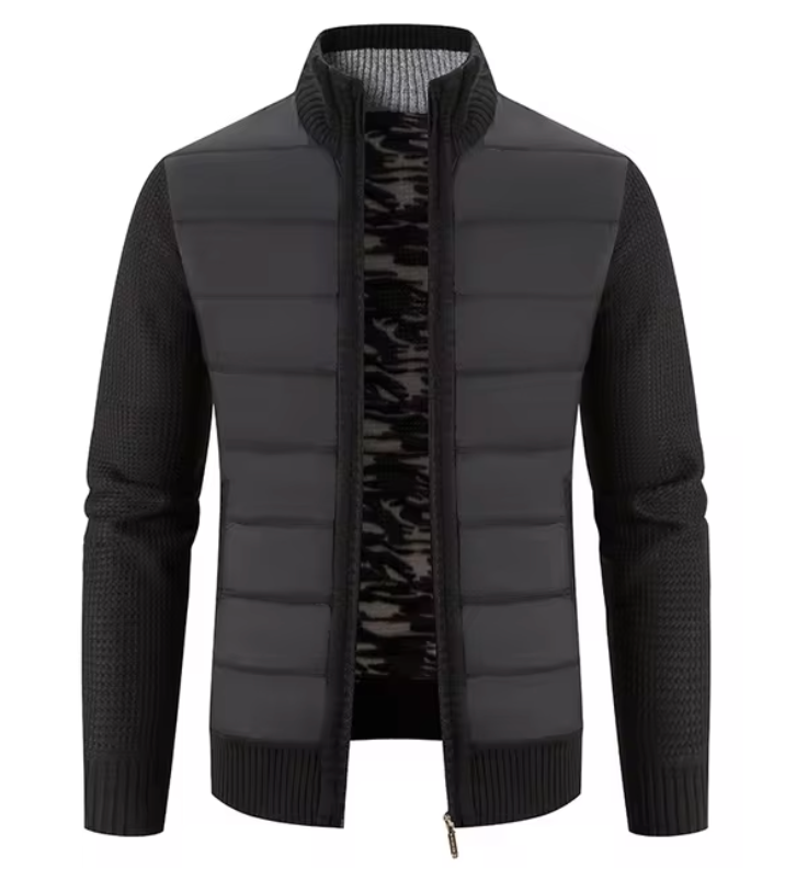 Veste à capuche zippée sportive hommes - BlxckFR