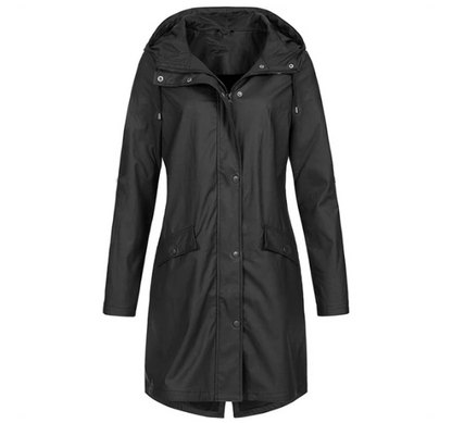 Parka Imperméable Femme à Capuche