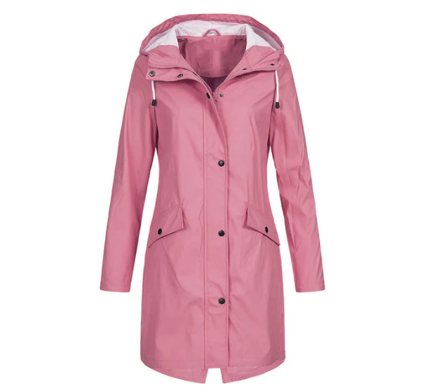 Parka Imperméable Femme à Capuche