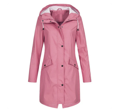 Parka Imperméable Femme à Capuche