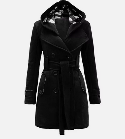 Manteau à capuche imperméable élégant