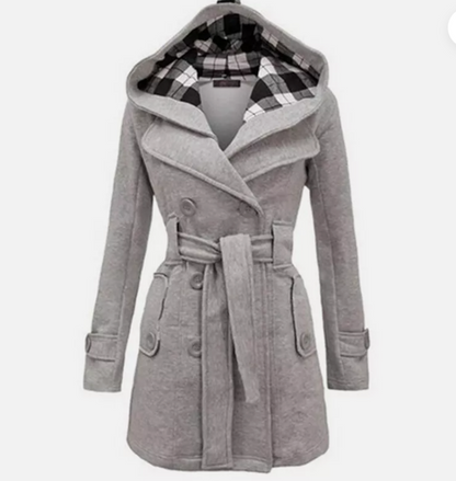 Manteau à capuche imperméable élégant