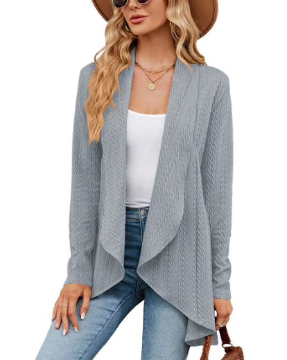 Cardigan Dégagé Élégant pour Femme