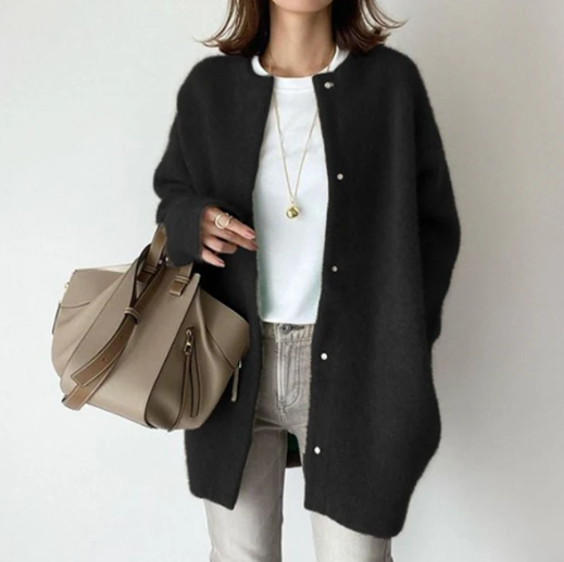 Veste cardigan épaisse douce Trina