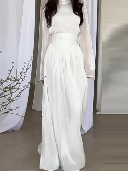 Robe Longue Élégante aux Couleurs Vibrantes - BlxckFR