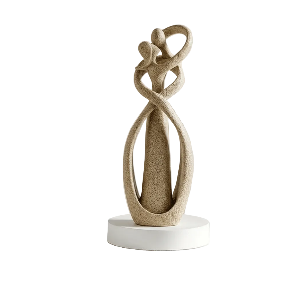Sculpture Décorative Abstraite Design Intemporel - Foivo