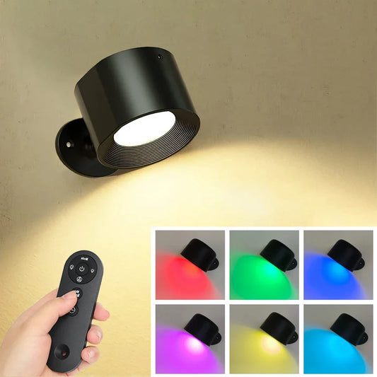 Lampe Murale Élégante avec Réglage de Couleur et Intensité - BlxckFR