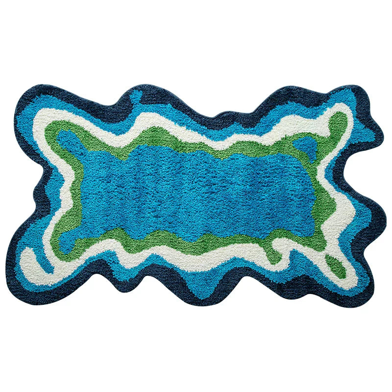Tapis Vintage Flocage Doux