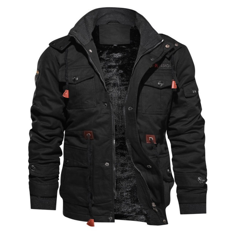 Veste Hiver Polaire avec Poches Pratiques - BlxckFR