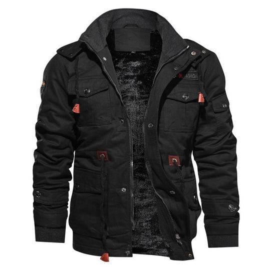 Veste Hiver Polaire avec Poches Pratiques - BlxckFR