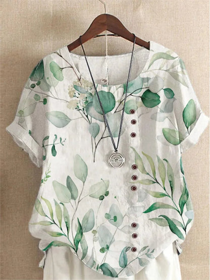 Chemisier femme fleuri chic et tendance - BlxckFR