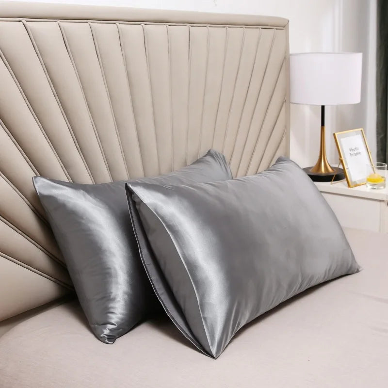 Housse de Coussin en Soie Douce pour Peau Sensible - Foivo