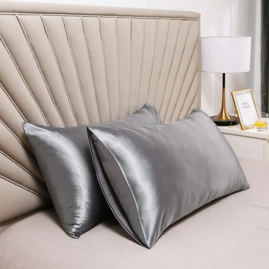 Housse de Coussin en Soie Douce pour Peau Sensible - Foivo