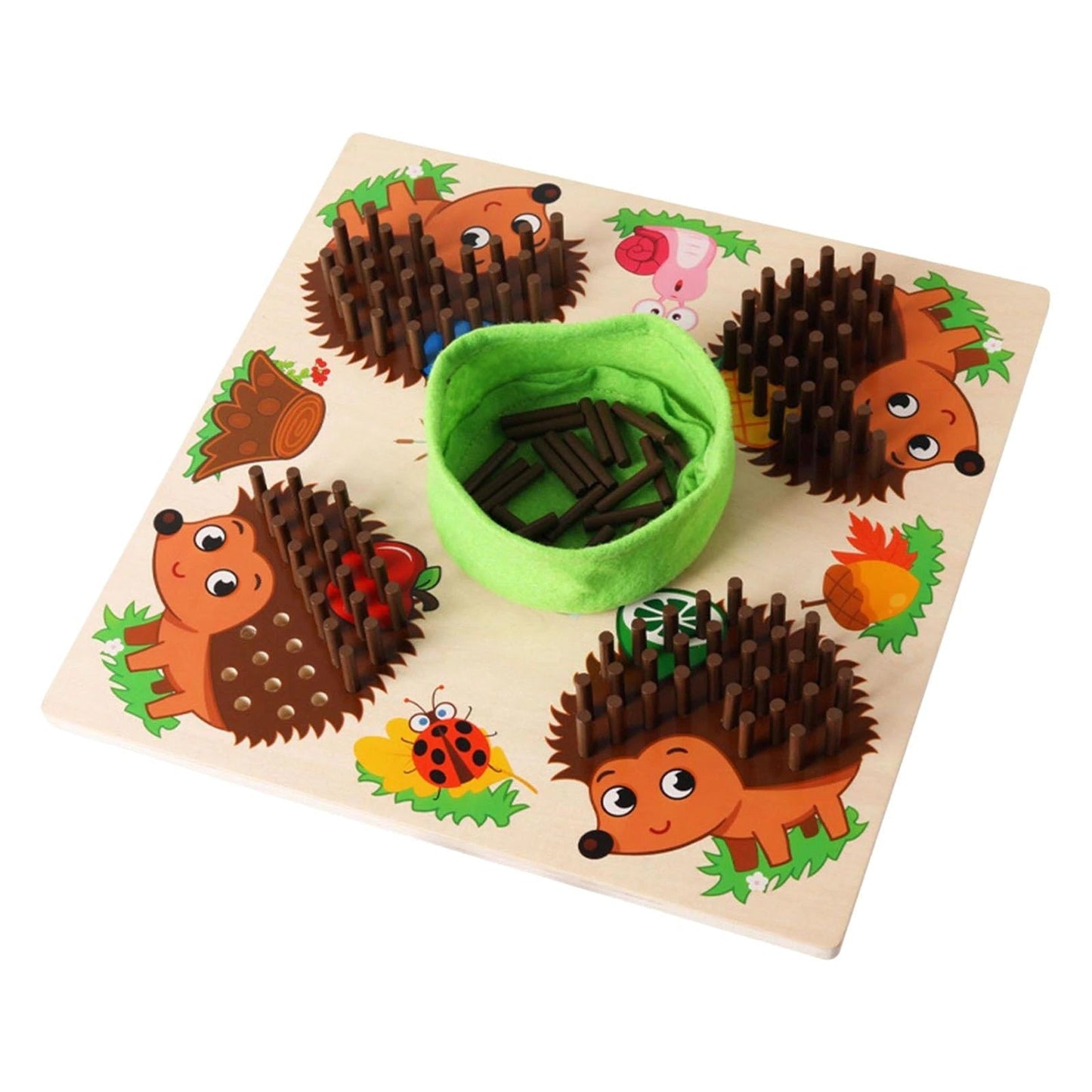 Jeu d'apprentissage comptage en bois pour enfant - BlxckFR