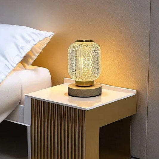 Lampe de Table Design Élégante en Verre - BlxckFR