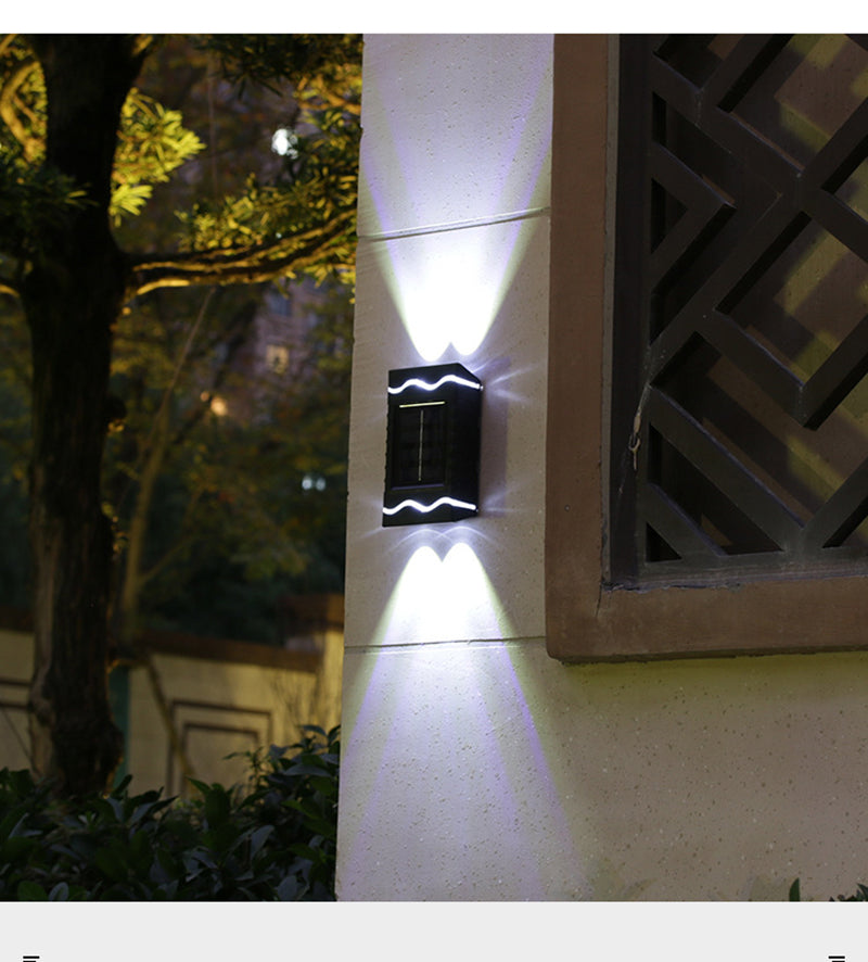 Lampe Solaire de Jardin Robuste et Économe