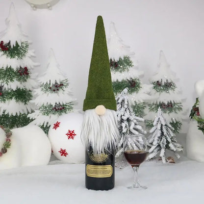 Housse de bouteille de vin Festive Élégante