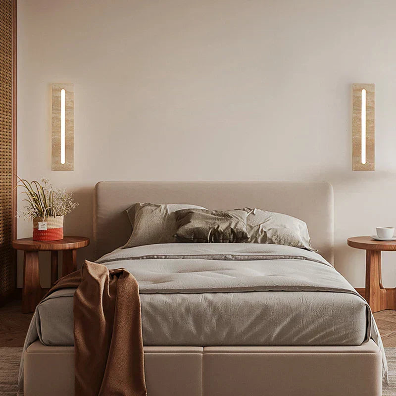 Lampe Murale Design Élégant Bois
