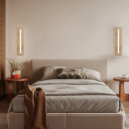 Lampe Murale Design Élégant Bois