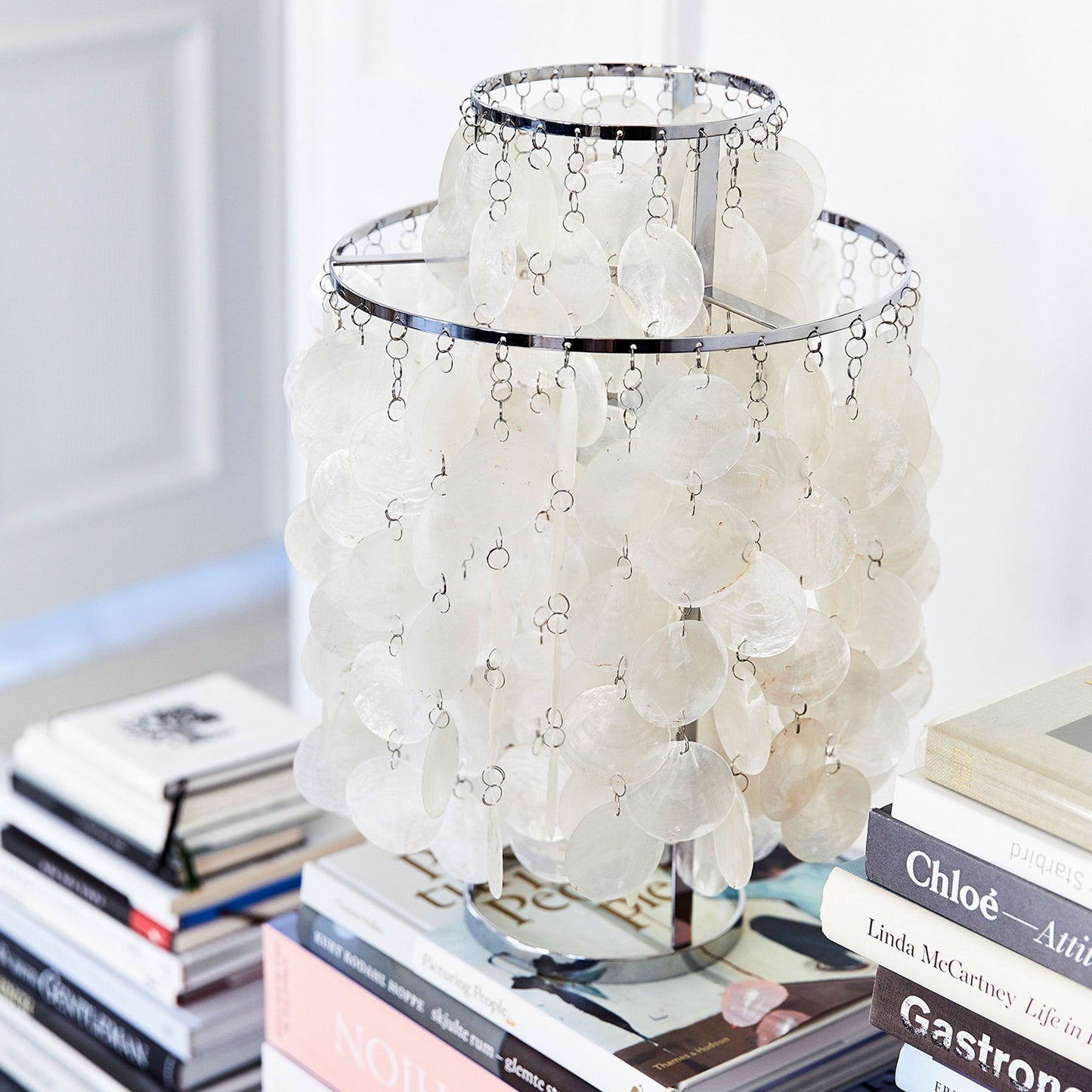 Lampe de Table Coquillage Décoratif | Élégance et Ambiance Chaleureuse