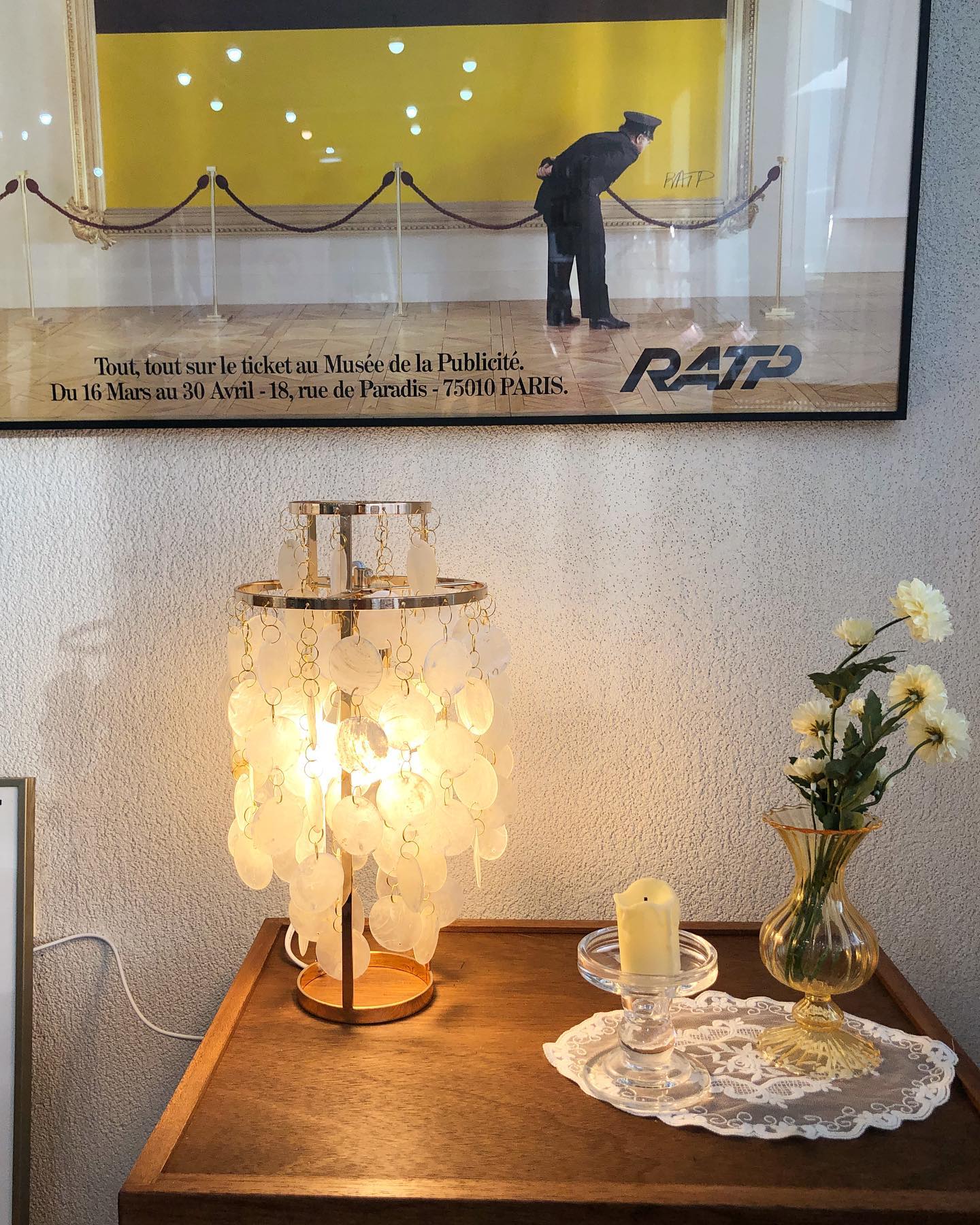 Lampe de Table Coquillage Décoratif | Élégance et Ambiance Chaleureuse