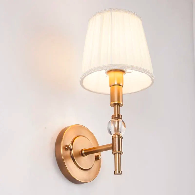 Lampe Murale Design Or Noir Élégant