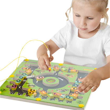 Jeu d'Alphabet Magnétique Amusant pour Enfants - BlxckFR
