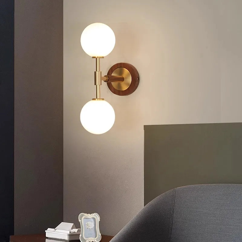 Lampe Murale en Bronze Élégante